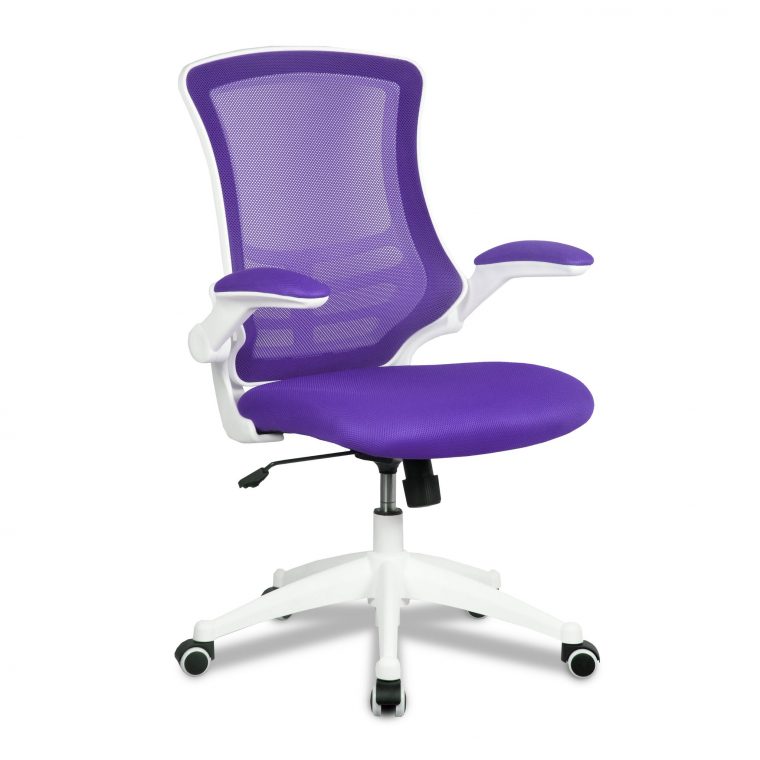 Purple Mesh Office Chair