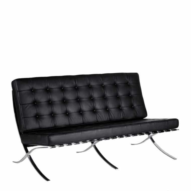 Leather Reception Sofa